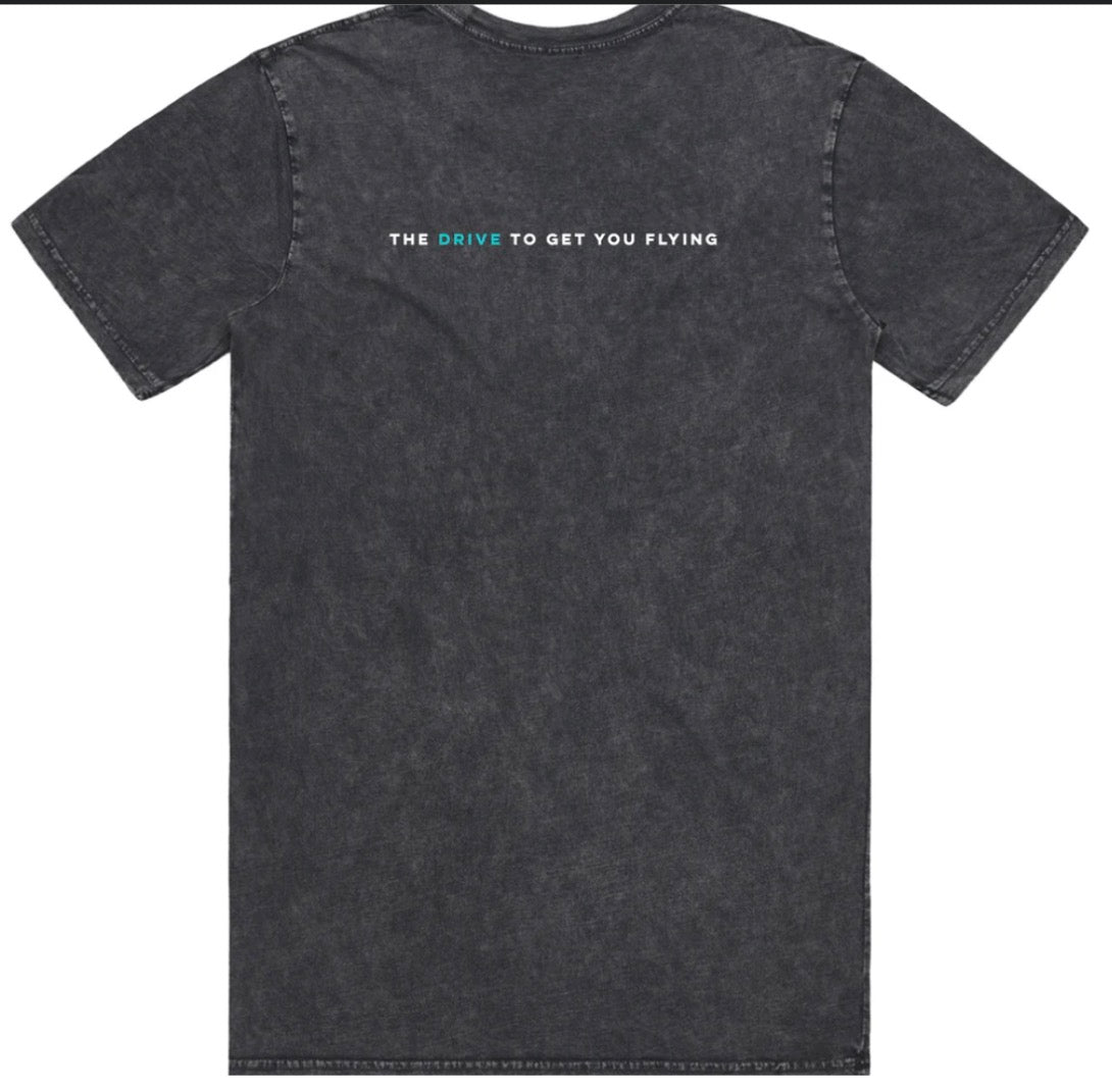Foil Drive Stone Wash TShirt