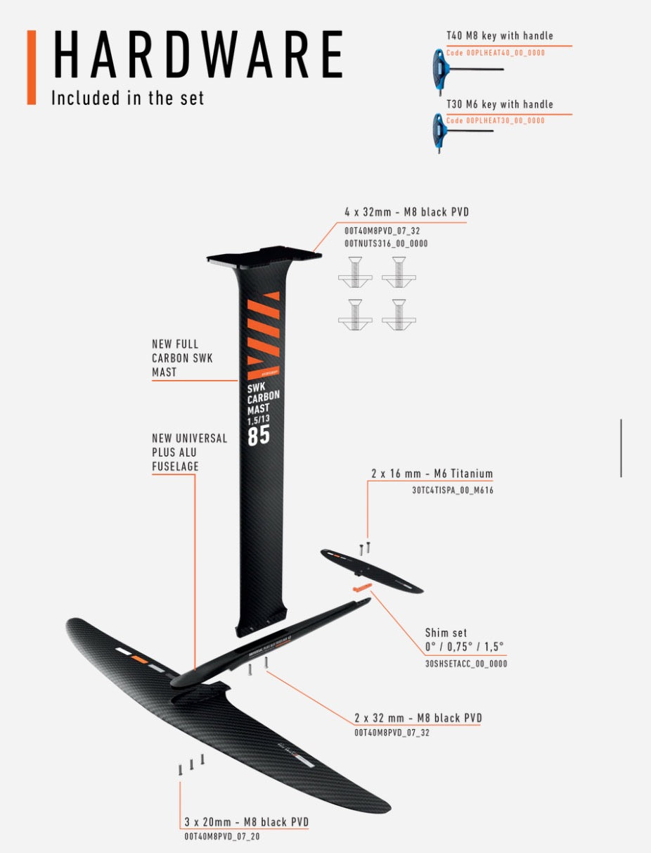 RRD FLYING FISH 1050 FULL SET UP