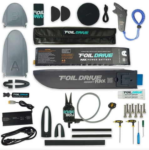 FOIL DRIVE GEN 2 MAX FOIL KIT- MAX POWER BATTERY - V2 MOTOR